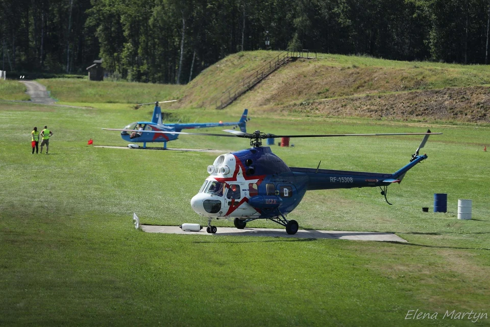 Самарские вертолетчики собрали солидную коллекцию наград на вертолетных гонках