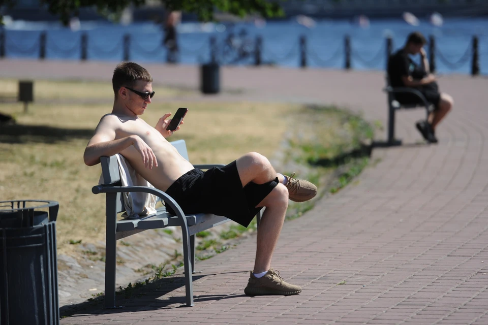 Жаркий сентябрь в Петербурге