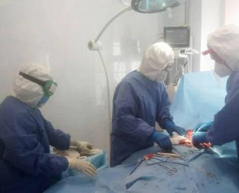 В Югорске экстренно прооперировали пациентку с коронавирусом Фото: Департамент здравоохранения ХМАО-Югры