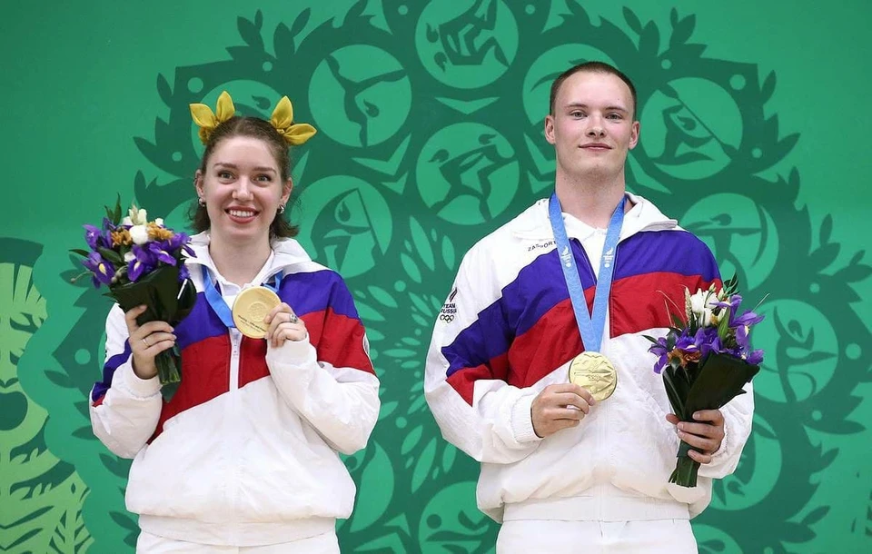 У Виталины уже две медали на Играх в Токио - "золото" и "серебро". ФОТО: Матч-ТВ