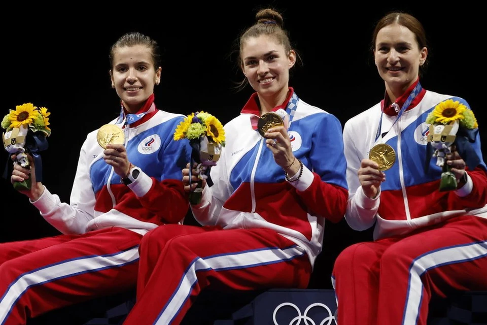 Две Сони и Ольга - олимпийские чемпионки. Фото: Reuters.