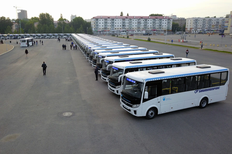 Фото автобусов в уфе