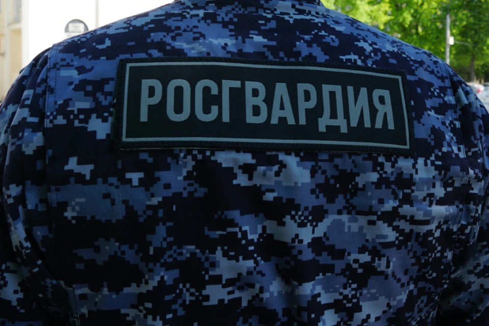 Росгвардейцы передали молодого наркомана сотрудникам полиции. Фото: vk.com/club150428796