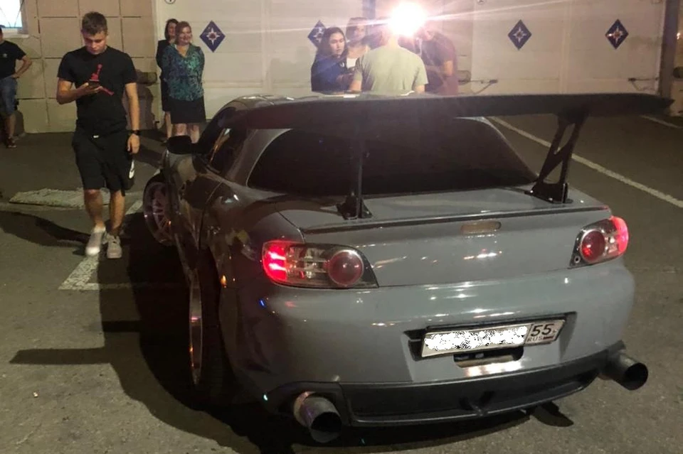 Один из автомобилей, который привлек внимание инспекторов