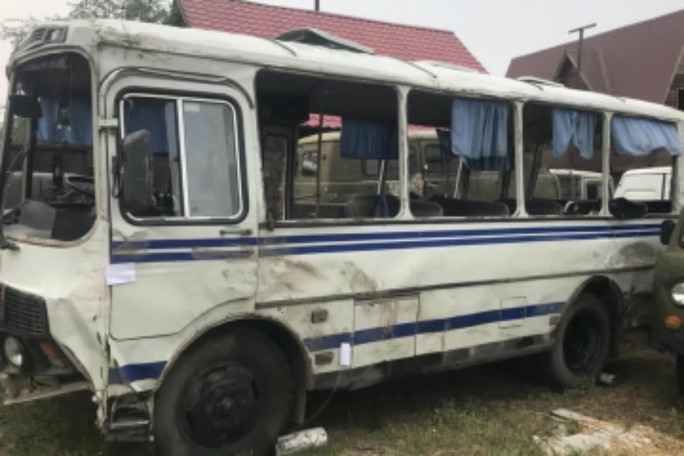 В Бурятии стала известна причина ДТП с автобусом, в котором находились студенты. Фото: СУ СК России по Бурятии