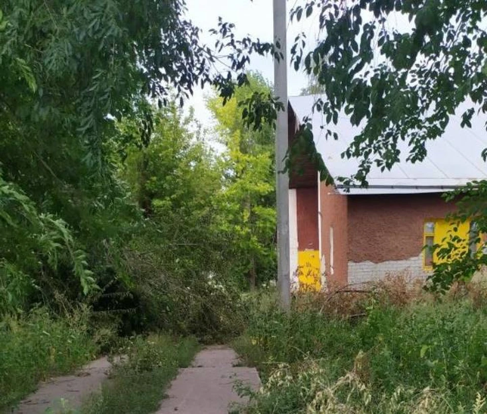 Так выглядит одна из улиц Парусного.