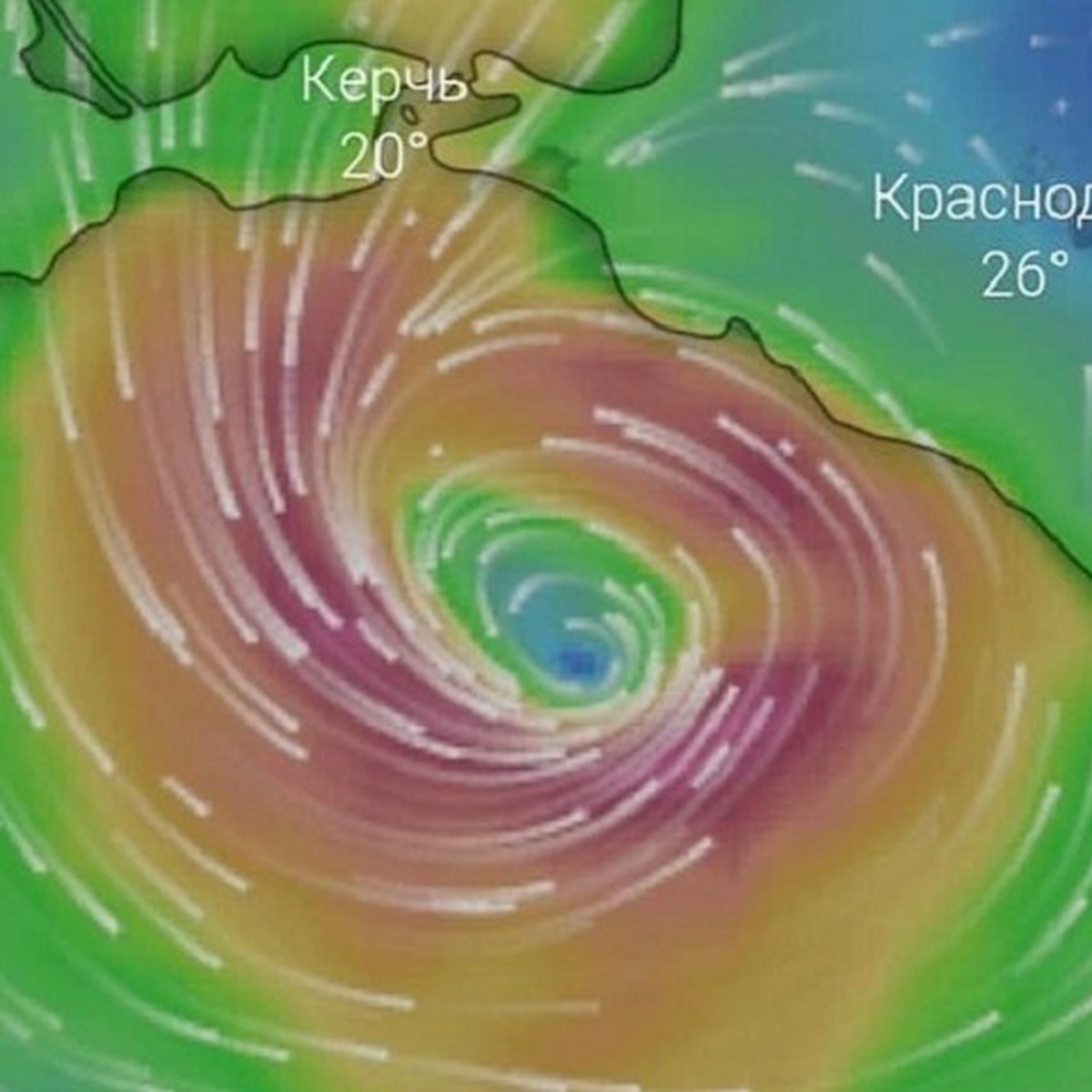 Зарема» вышла из себя: черноморскому мезоциклону, затопившему Крым и  Кубань, дали имя - KP.RU