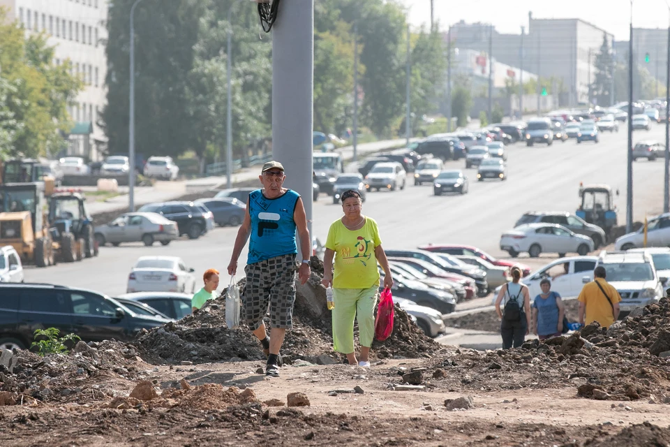 Улицы 8 Марта и Комсомольскую реконструируют уже два года