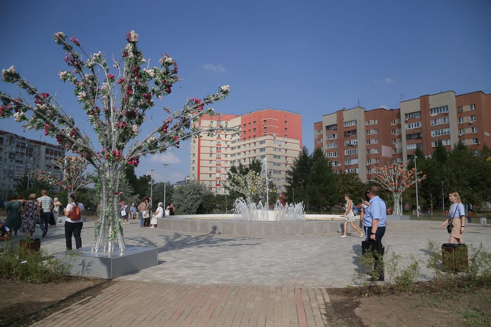 Сквер Чкалова в Нижнем Новгороде открылся после благоустройства Фото: пресс-служба администрации Нижнего Новгорода
