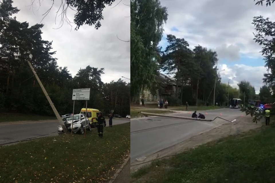 В Новосибирске на улице Героев труда перекрыли движение из-за аварии. Фото: «Навигатор»