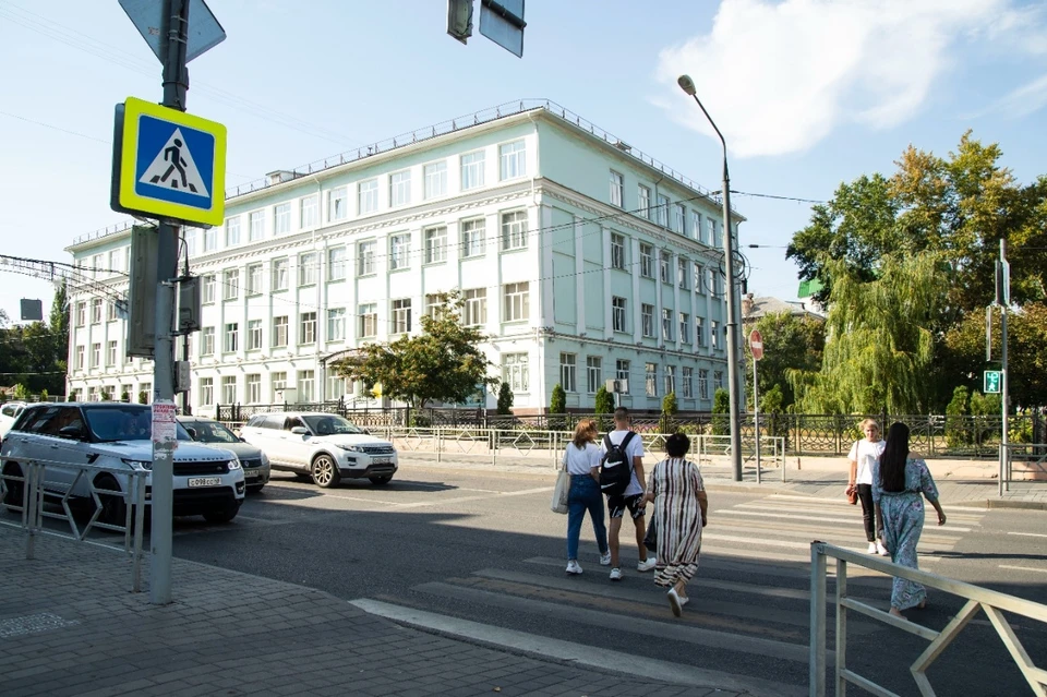 Новую разметку, ограничение скорости и символы фотофиксации вблизи школ Липецка оценили перед 1 сентября