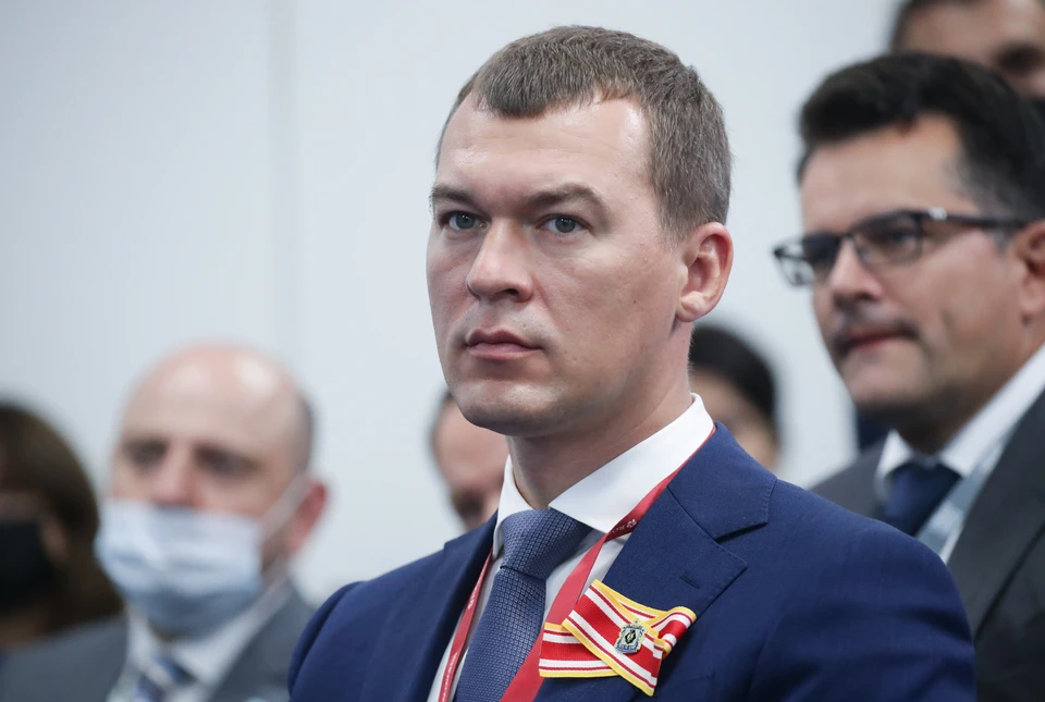 Врио губернатора Хабаровского края Михаил Дегтярев/ Фото: правительство Хабаровского края. Фото: forumvostok2021.tassphoto.com