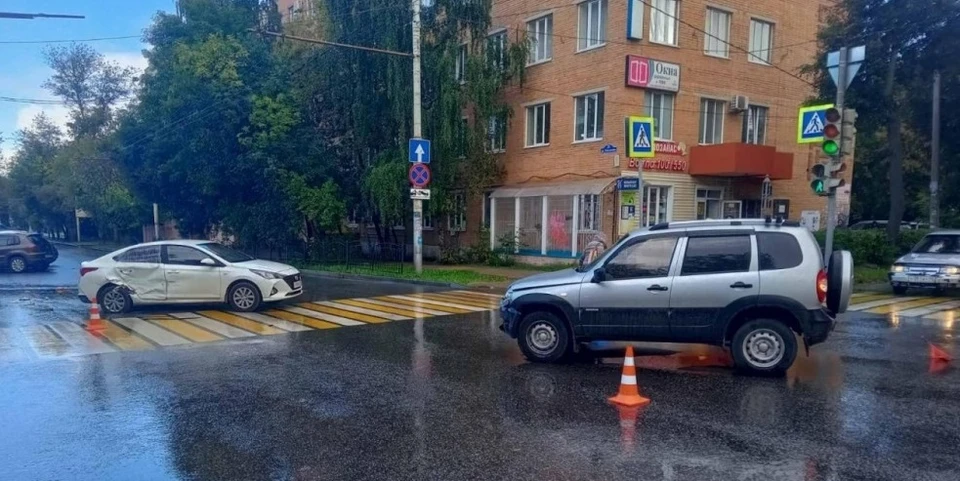 Снимок с места происшествия.