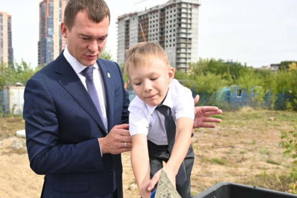 В Хабаровске построят новую школу .Фото: Телеграмм-канал Михаила Дегтярева