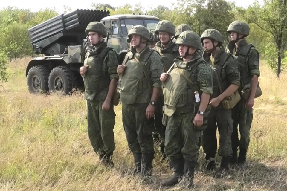 Военнослужащие Республики провели учения. Фото: НМ ДНР