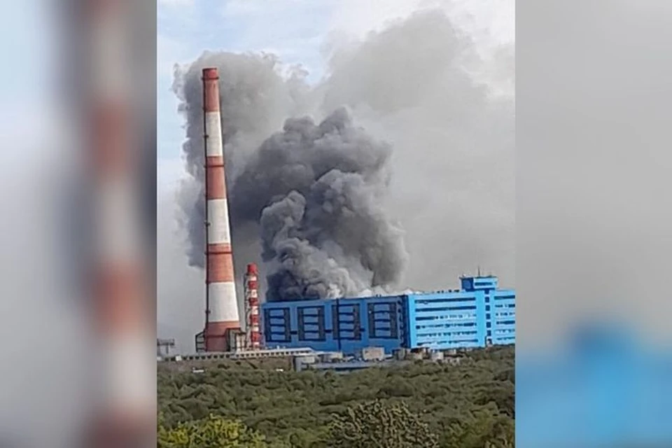 Пожар в районе ТЭЦ-2 на Камчатке. Фото: instagram.com/kamchatka_online.