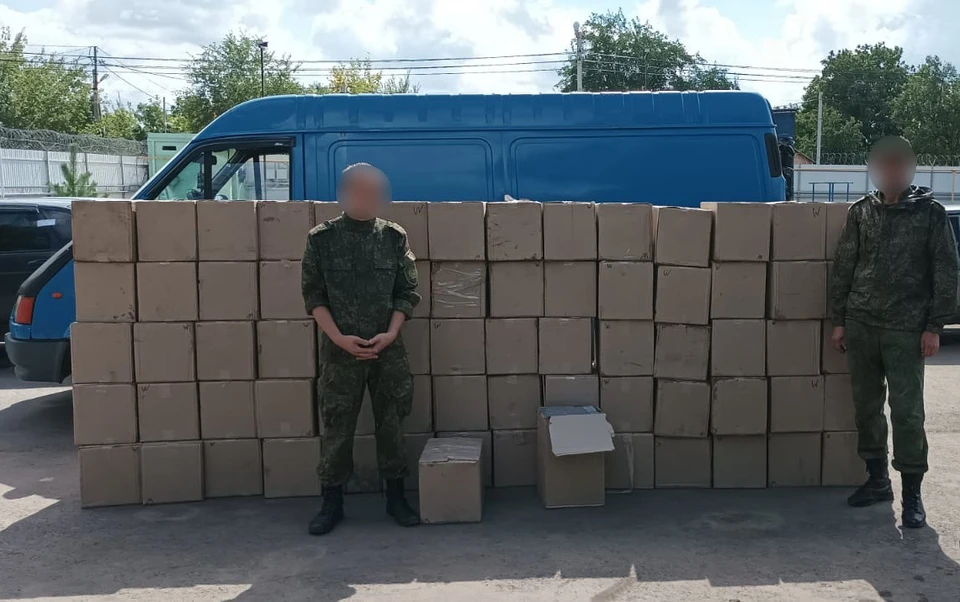 В Ростовской области поймали сигаретных контрабандистов. Фото: Пограничное управление ФСБ по РО