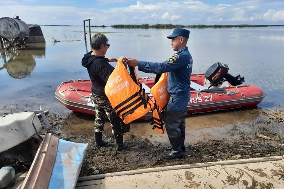 Паводок, уходи: от воды освободились несколько населенных пунктов в Хабаровском крае