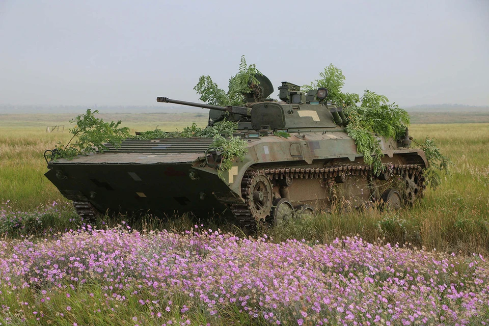 Украинское вооружение обнаружено вблизи жилого района. Фото: штаб ООС