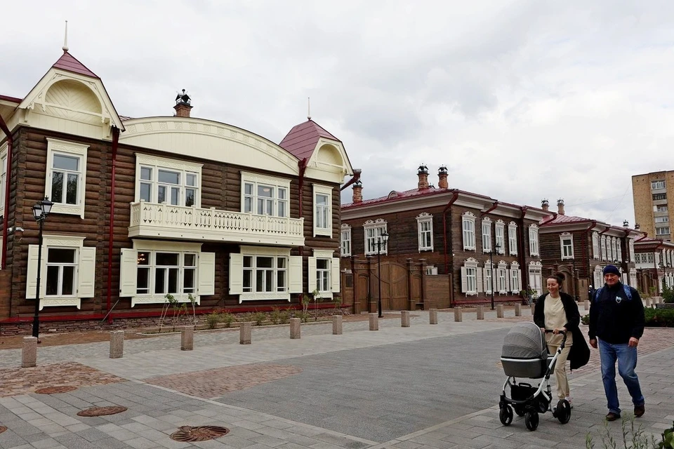 Реставрация красноярского исторического квартала завершена. Фото: пресс-служба города