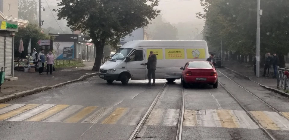 ДТП на улице Киевской