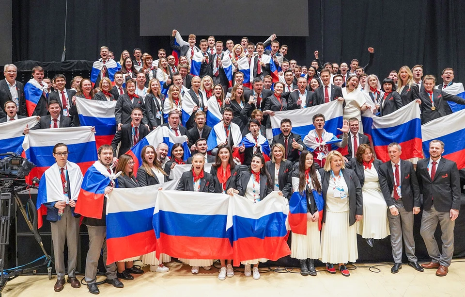 Сборная России была на чемпионате самой многочисленной​. Фото: ВОРЛДСКИЛЛС РОССИЯ