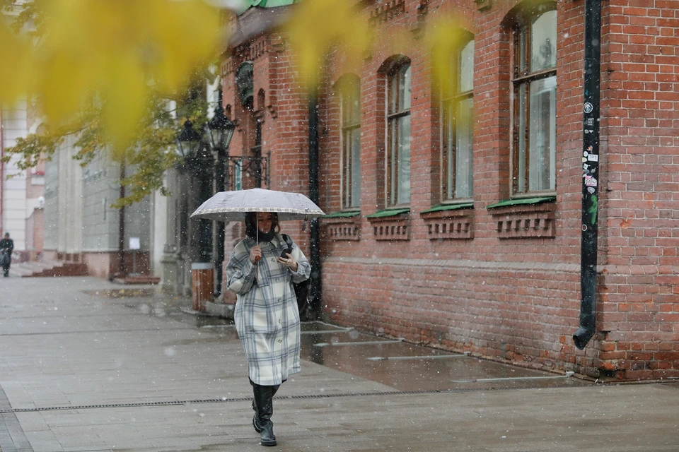 На первых выходных октября в Красноярске похолодает до -2 градусов