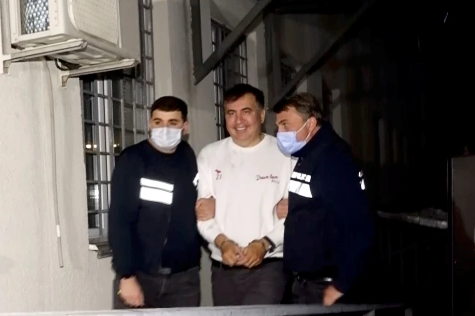 Михаил Саакашвили в письме Владимиру Зеленскому назвал себя "личным узником" Владимира Путина