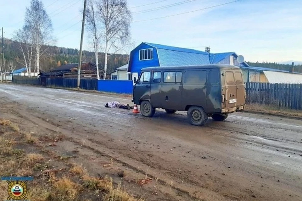 В Богучанском районе ВАЗ ночью сбил 63-летнего пешехода. Фото: ГИБДД
