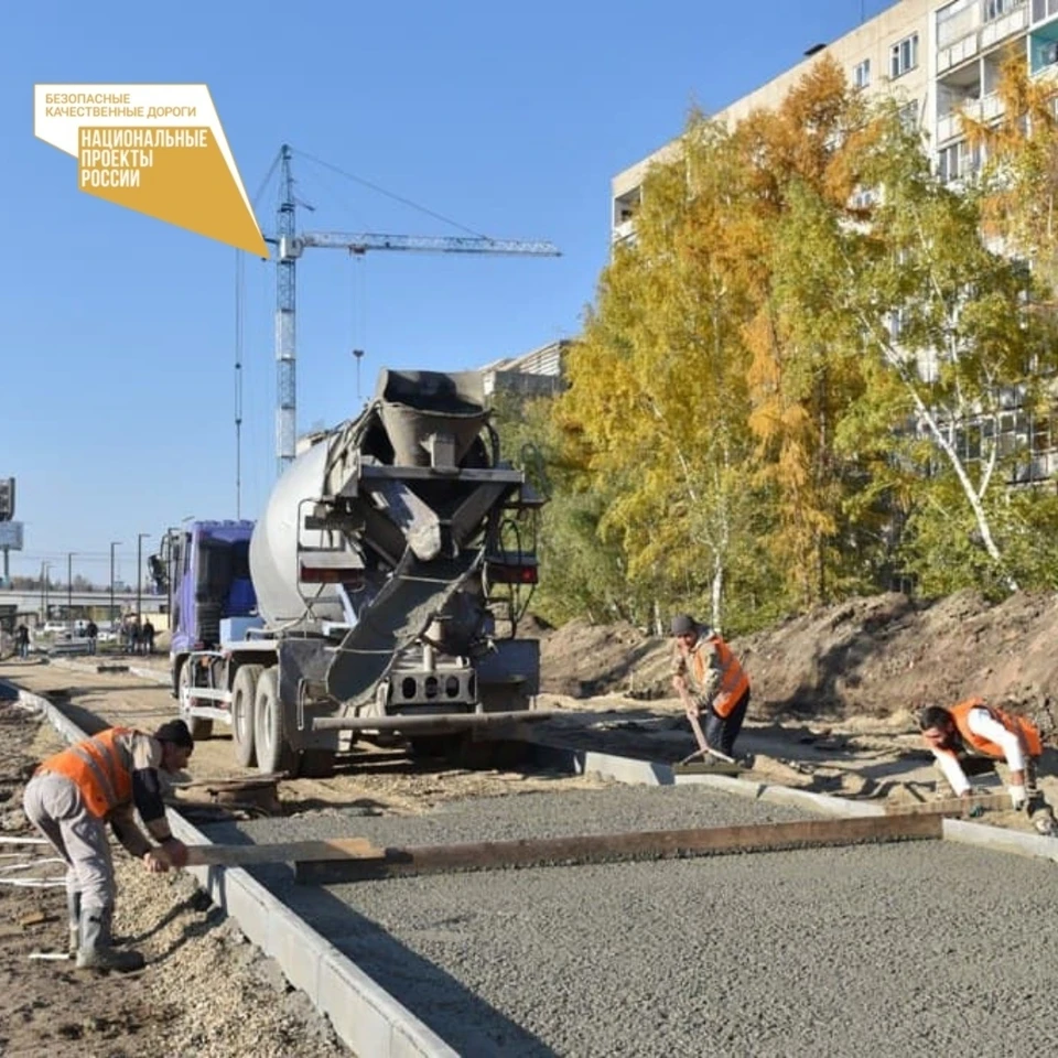 Дорога по улице Чехова полностью должна быть готова к 15 ноября.