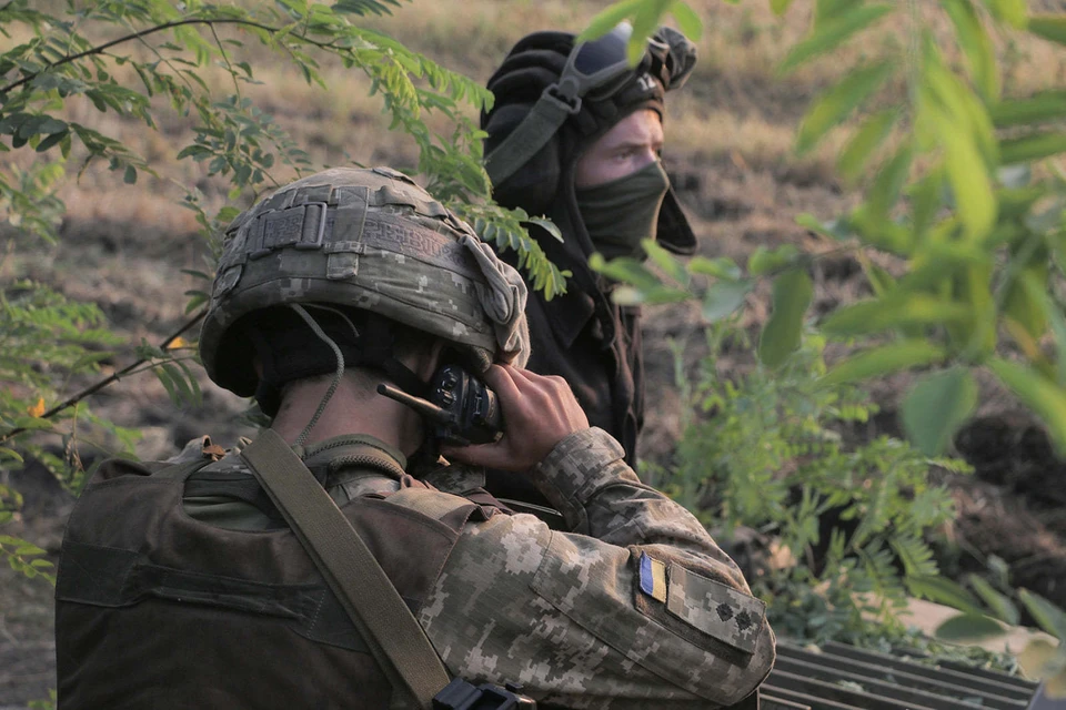 В украинской армии продолжаются хищения вооружения. Фото: штаб ООС