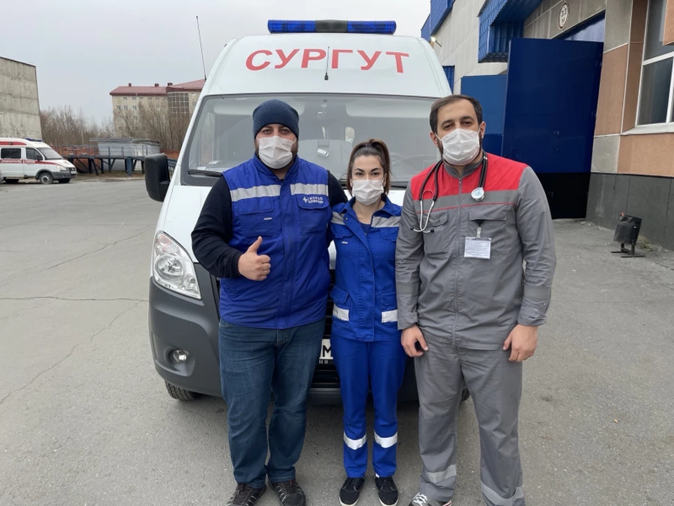 Врач скорой медицинской помощи Сургута спас новорожденную девочку Фото: Департамент здравоохранения ХМАО-Югры
