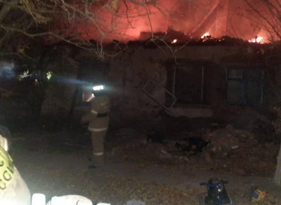Малыши заживо сгорели в огне. Фото: пресс-служба областного МЧС
