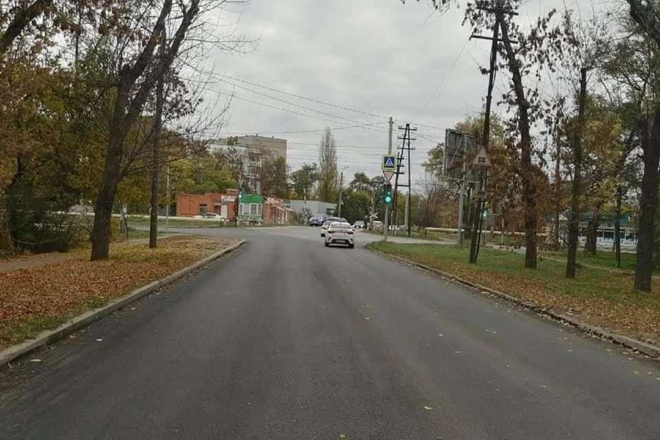В Таганроге отремонтировали еще один участок дороги. Фото: МКУ "Благоустройство"