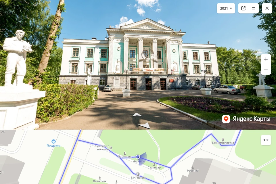 Дом культуры в Глазове. Фото: Яндекс.Карты
