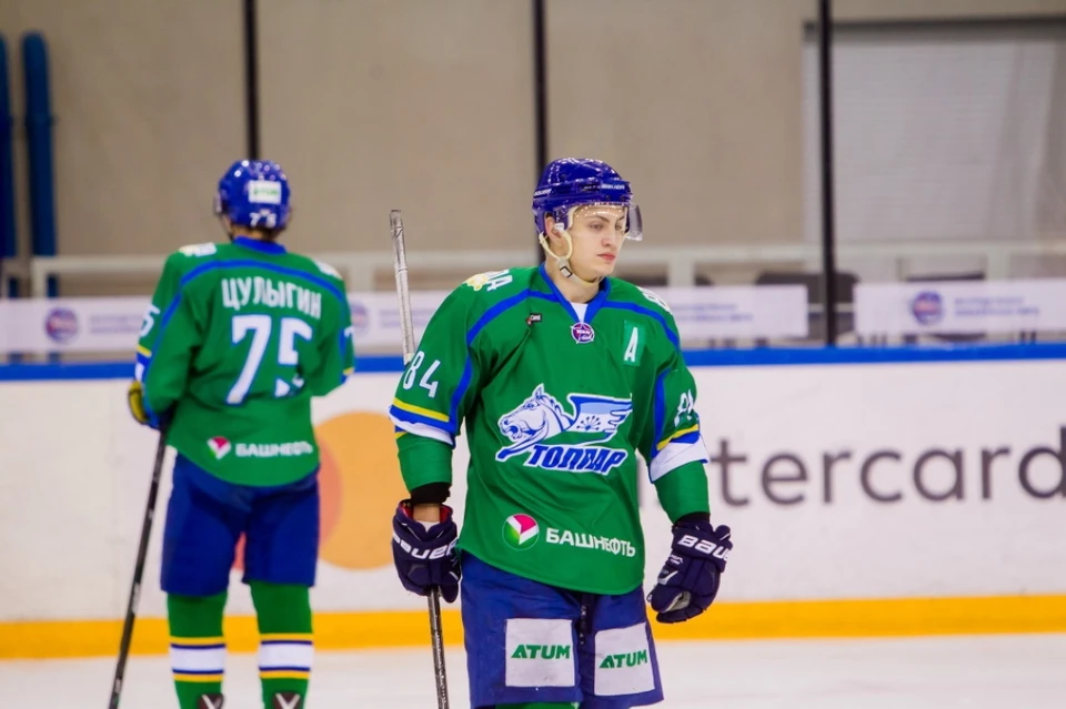 Серьезную карьеру Иван Биткин начал в молодежном клубе уфимского «Салавата». Фото: пресс-служба Молодежной хоккейной лиги