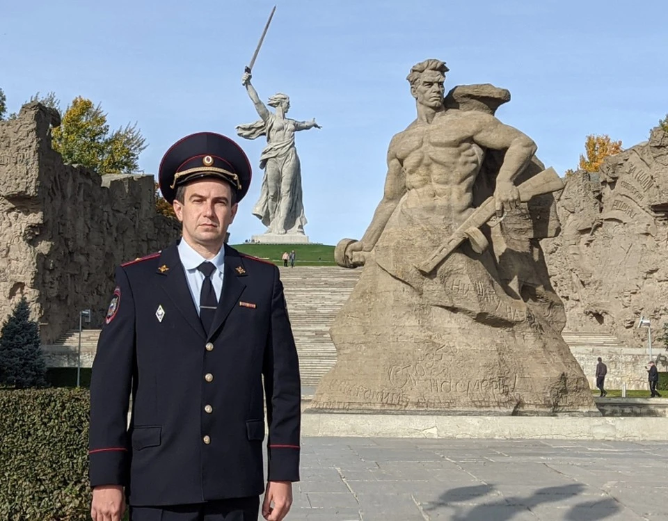 Майор Дмитрий Стукалин стал лучшим участковым в Волгоградской области в 2021 году.