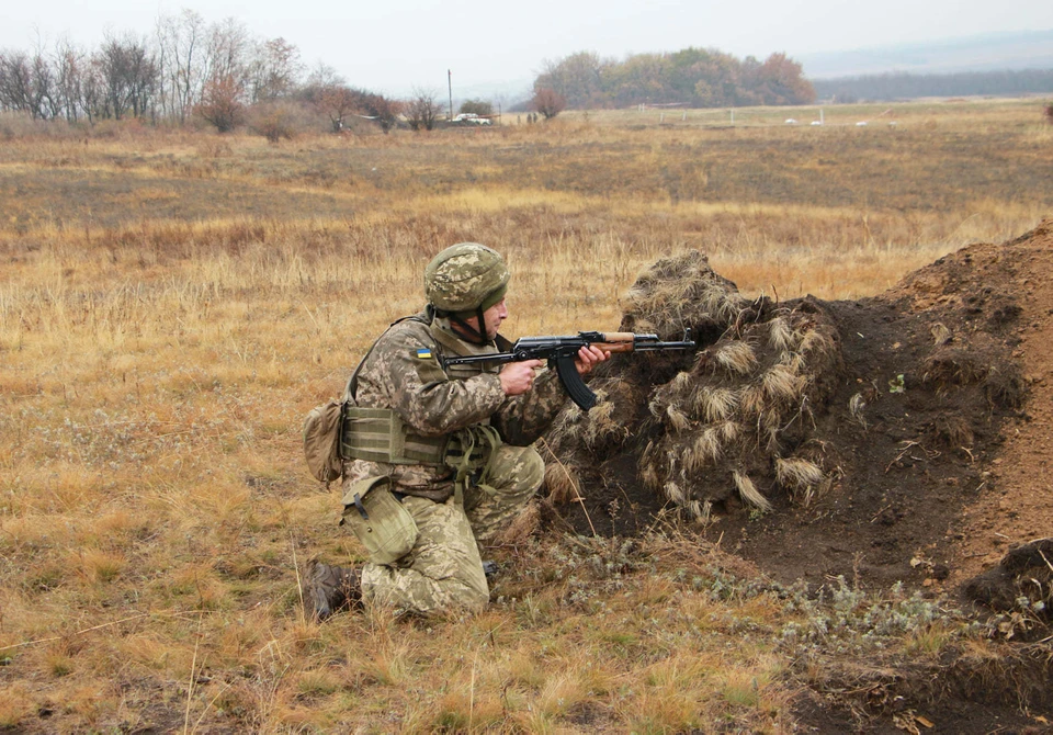 ВСУ продолжают обстреливать ДНР. Фото: штаб ООС