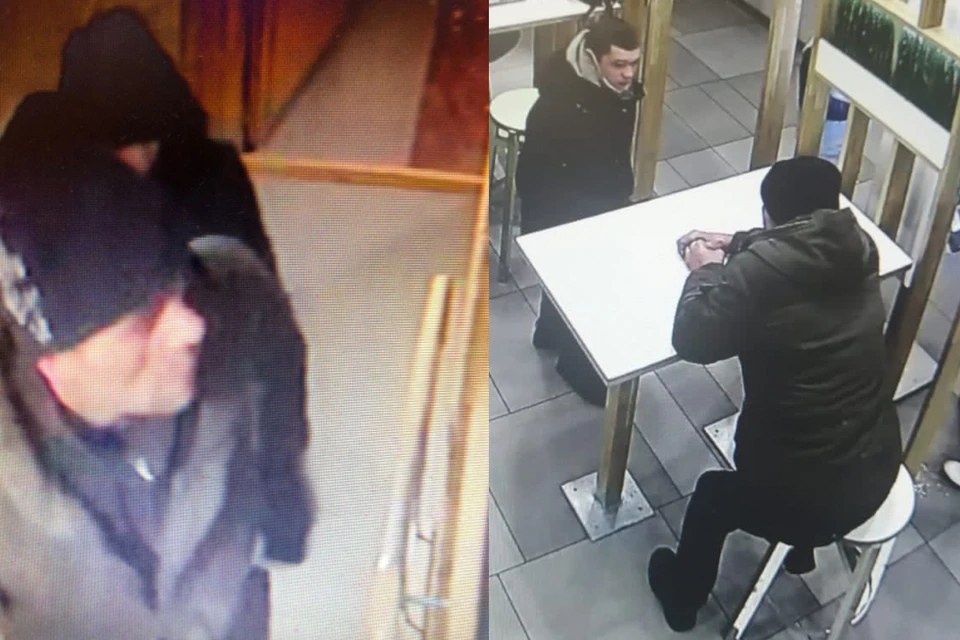 Мужчины ушли в кафе с награбленным. Фото: пресс-служба ГУ МВД по Новосибирской области