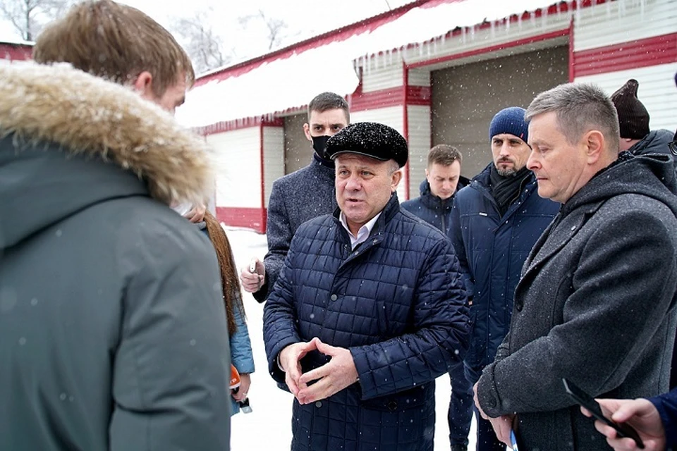 Сергей Кравчук посетил базы дорожных и коммунальных служб