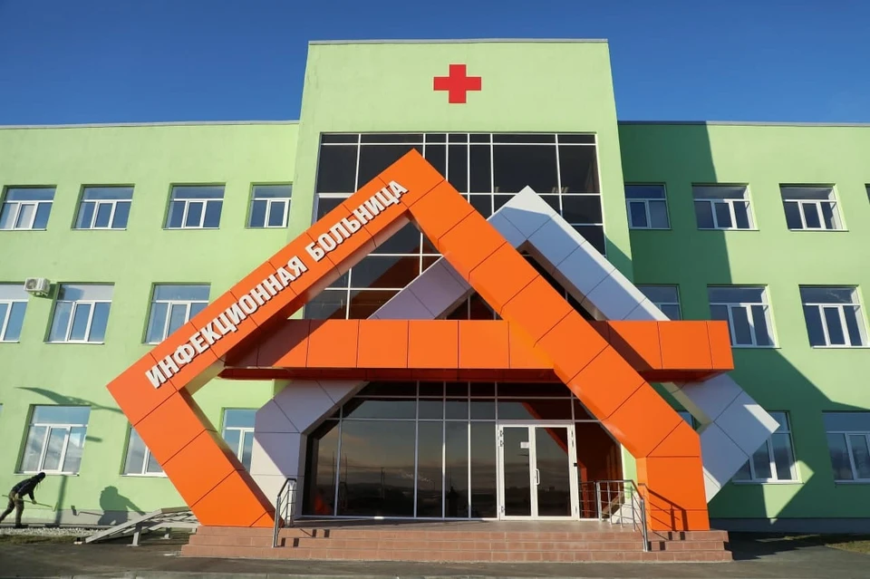Два корпуса инфекционной больницы в Саратове достроят до конца лета Новости Росс