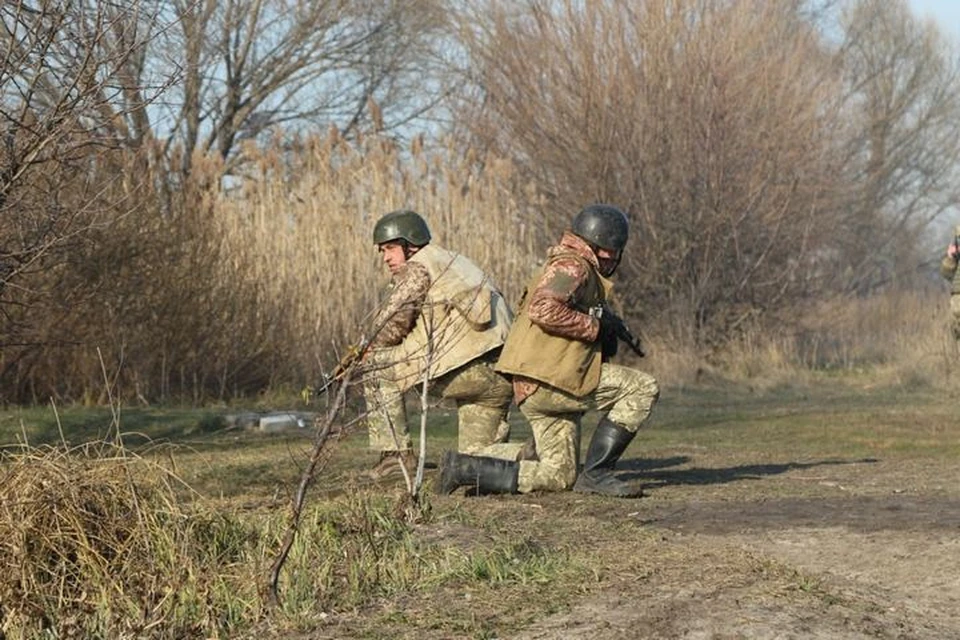 Ситуация в Старомарьевке может обостриться в любой момент. ФОТО: Штаб ООС
