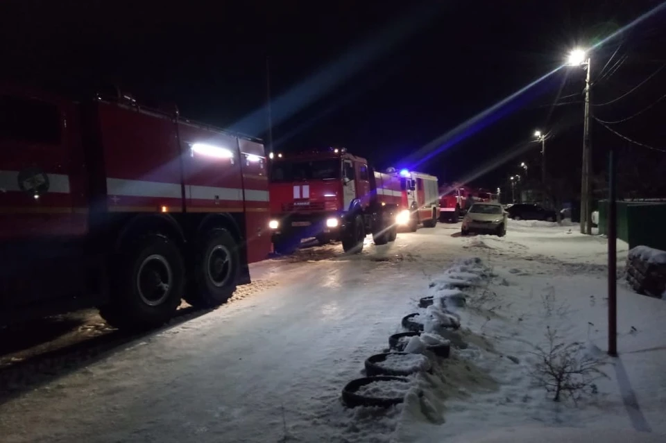 Спасатели рассказали подробности трагедии, которая произошла ночью в Стерлитамаке Фото: МЧС Башкирии