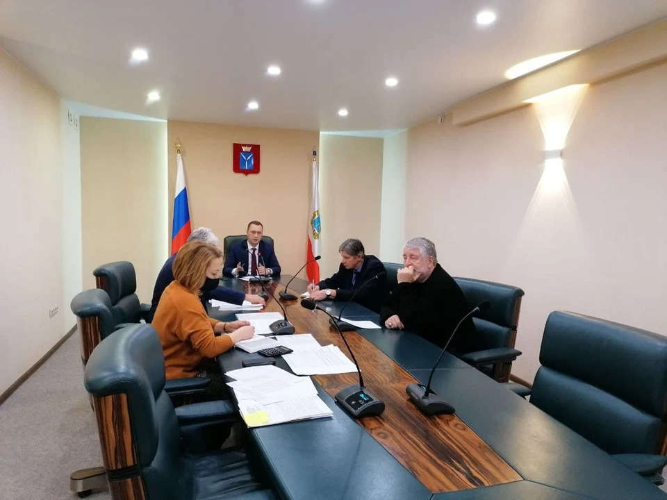 Заседание рабочей группы по сохранению Саратовского института стекла