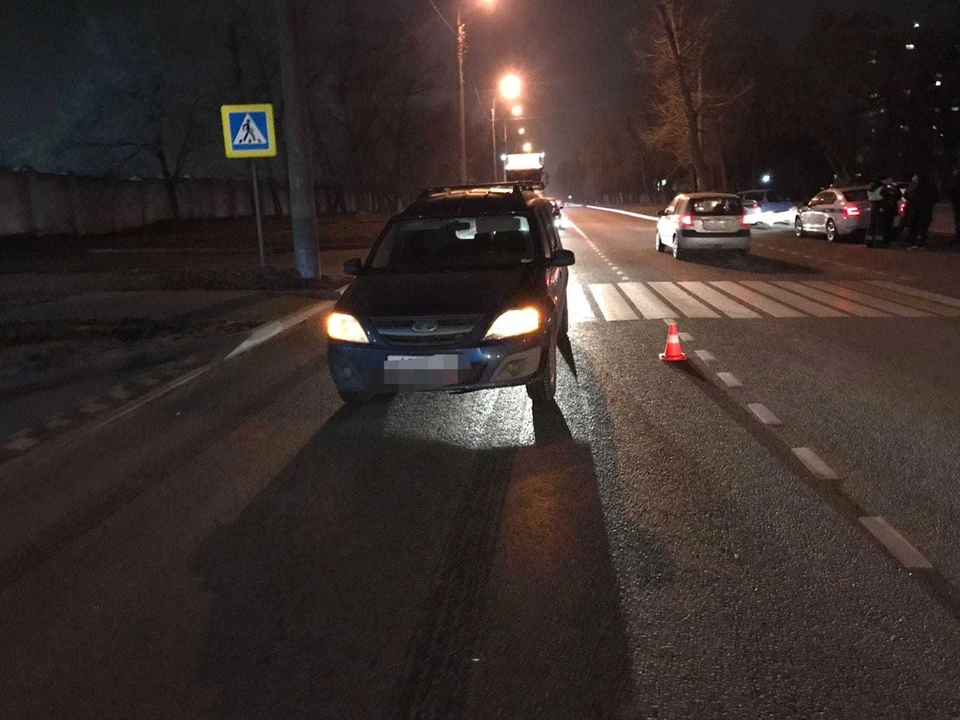 Дорога после ДТП.