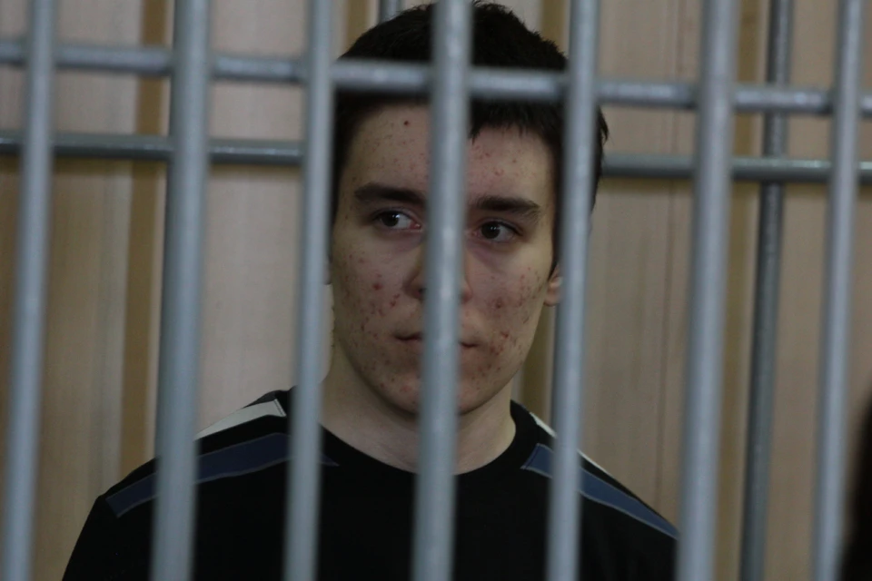 Маньяк Никита Лыткин во время приговора в 2011 году.