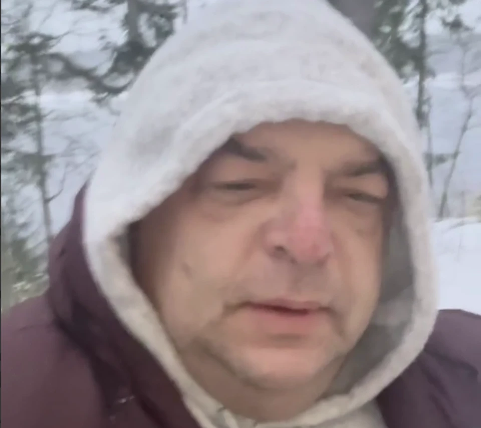 Олег Костин на отдыхе