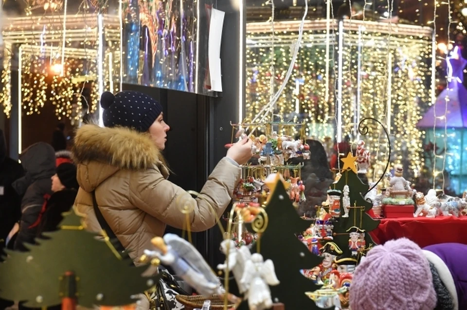 Рождественская ярмарка открылась в Краснодаре Фото: Михаил ФРОЛОВ