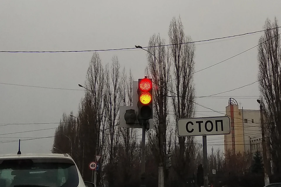 В Липецке вновь погасли светофоры
