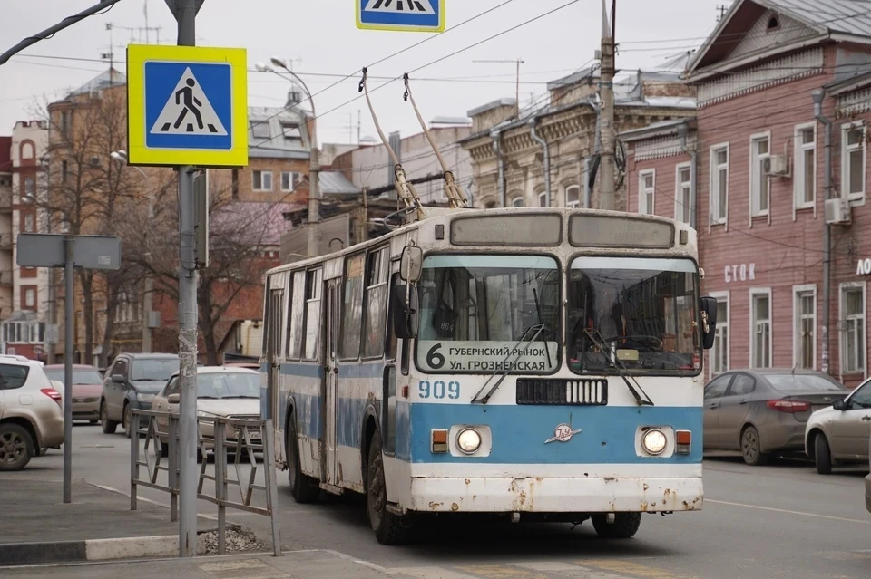 Сейчас троллейбус ходит по укороченной схеме